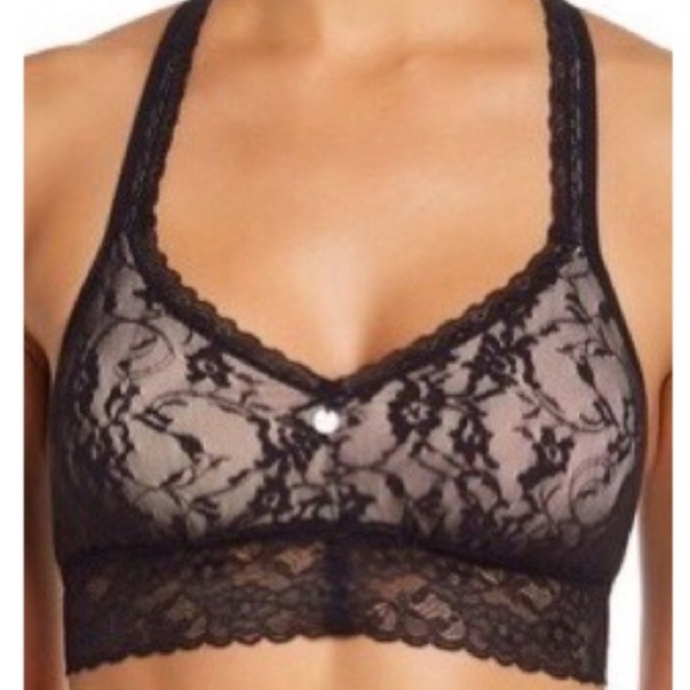 DKNY Signature Lace Bralette Tank Top/Cami